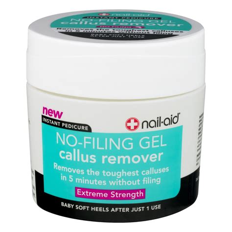 Get professional results at home with Nail Aid's Magic Callus Remover.